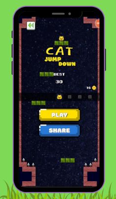 Cat Jump Down - Screenshot 1