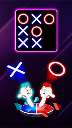 Tic Tac Toe Home : 2 Player XO - Screenshot 1
