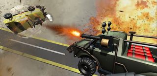Chase Car Racing: Car Shooting - Screenshot 1