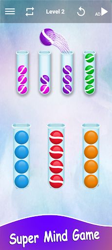 Ball Sort - Puzzle - Screenshot 1
