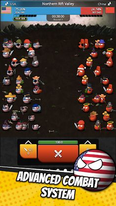 eSim Countryballs Country Game - Screenshot 2