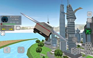 Modern Flying Car Driving Sim - Screenshot 1