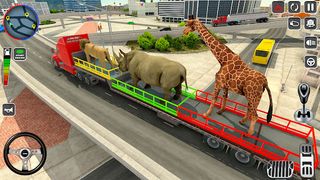 Wild Animal Truck Transporter - Screenshot 3
