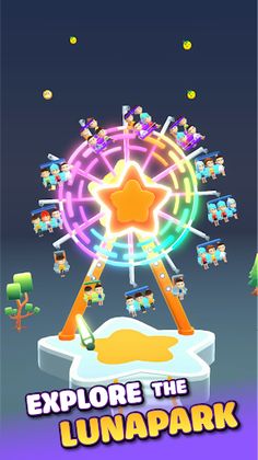 Lunapark Clicker Idle: For Fun - Screenshot 2