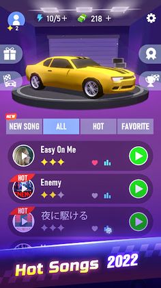 Music Beat Racer - Car Racing - Screenshot 1