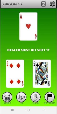 Blackjack Basic Strategy Train - Screenshot 2