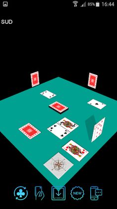 Playing cards 3D - Screenshot 1