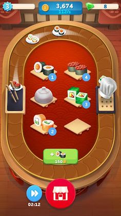 Merge Sushi - Idle Restaurant - Screenshot 1