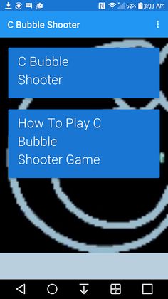 C Bubble Shooter - Screenshot 1