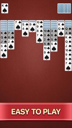 Spider Solitaire Calm - Screenshot 3