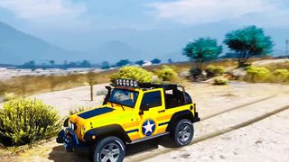 Offroad Mountain Car Stunt Dri - Screenshot 2