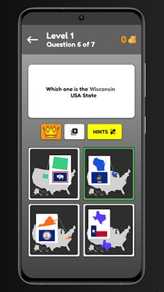 US State Quiz - USA Map Quiz - Screenshot 4