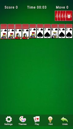 Spider Solitaire 2025 - Screenshot 1