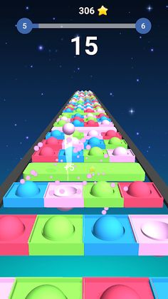 Pop It 3D Jump Ball Game Relax - Screenshot 2
