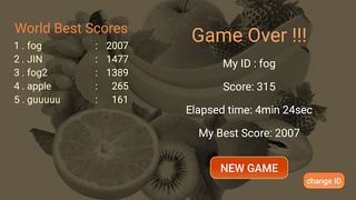 Fruits Pop Pop(Fruits Puzzle) - Screenshot 3