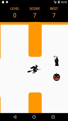 Halloween Hunting Witch Game - Screenshot 2
