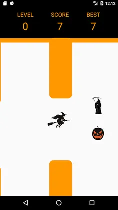 Halloween Hunting Witch Game - Screenshot 2