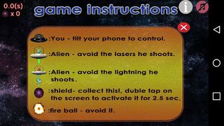 Dodge the aliens - Screenshot 2