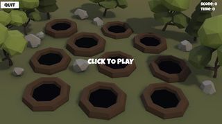 Moley Whack A Mole - Screenshot 1