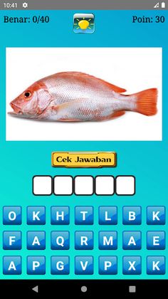 Tebak Nama Ikan - Screenshot 2