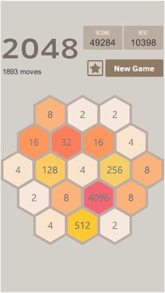 Hexagon 2048 - Screenshot 4