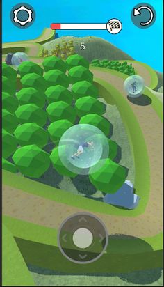 Zorbing - Screenshot 1
