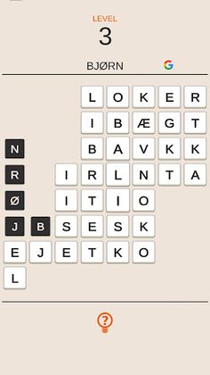 Widdle 2 - Dansk ordspil - Screenshot 3