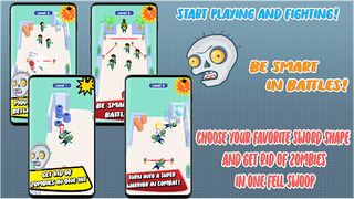 Draw Line Killer Zombie Puzzle - Screenshot 1