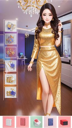 Princess Dress up: Makeup Game - Screenshot 2