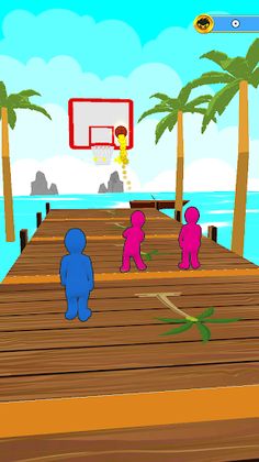 Hyper throw - Basketball - Screenshot 1