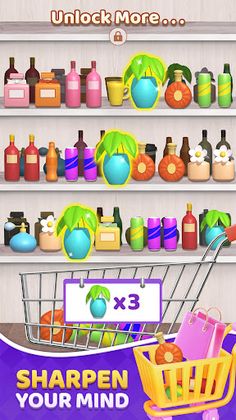 Triple Match 3D: perfect goods - Screenshot 4