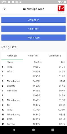 Fußballer raten - das Fußballq - Screenshot 3