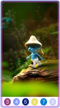 Smurf Cat Coloring - Screenshot 2