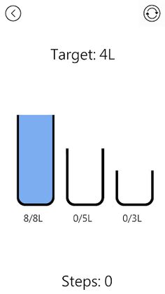 Water Jug Puzzle - Screenshot 2