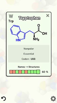Amino Acid Quiz - Screenshot 4