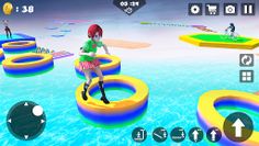 Anime School Girl Parkour Game - Screenshot 2