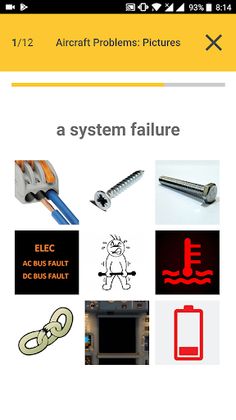 Aviation English Vocabulary 4  - Screenshot 3
