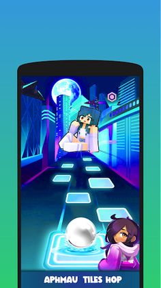 Aphmau Music - Tiles Hop - Screenshot 1