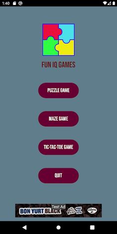 Fun IQ Games - Screenshot 1