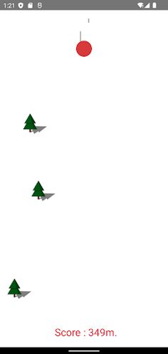 Snow Downhill - Screenshot 2