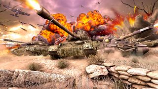 Tank War Machines Army Battle - Screenshot 2