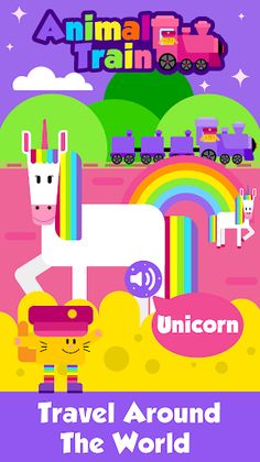 Animal Games - Animal Train - Screenshot 3