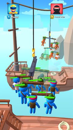 Stickman Catapult: Scale Fight - Screenshot 3
