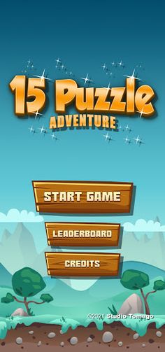 15 Puzzle Adventure - Screenshot 1