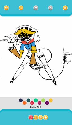 Murder Drones Coloring Book - Screenshot 2