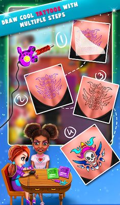 Tattoo Dash : Simulator Games - Screenshot 3