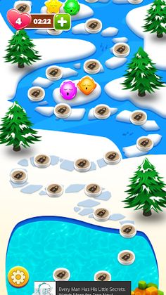 Candy Snowflakes - Screenshot 2