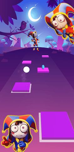 Circus Digital Tiles Hop - Screenshot 1