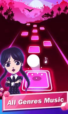 Tiles Wednesday Addams Skibidi - Screenshot 3