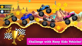 Kids Truck Driver Race Game - Screenshot 1